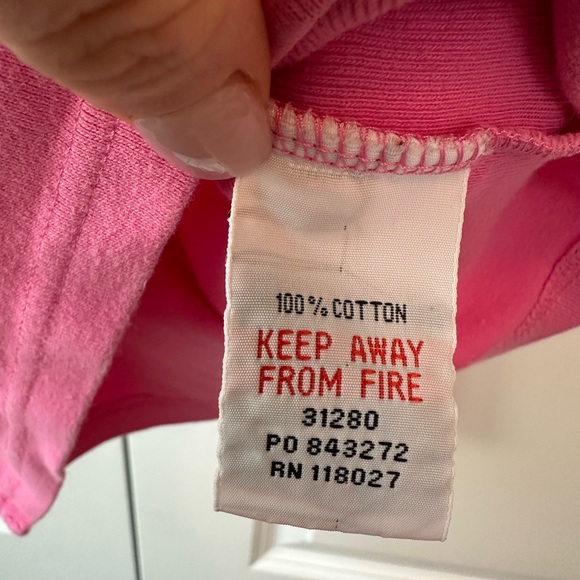 Mini Boden Pink Bunny Rabbit Applique Long Sleeve Top (Size 5-6) - Picture 5 of 6